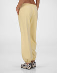 PANTALONE IN FELPA COIMBRA GIALLINO
