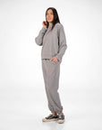 PANTALONE IN FELPA COIMBRA GRIGIO