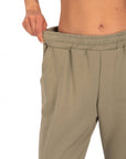 PANTALONE IN FELPA COIMBRA VERDE SALVIA