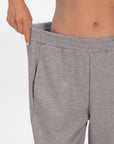 PANTALONE EASY MOVE GRIGIO CHIARO