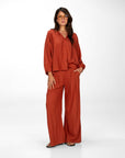 PANTALONE OCEANE RUGGINE