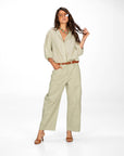 PANTALONE NADINA PERGAMENA