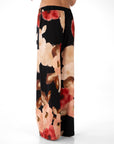 PANTALONE FLOWER CHLOE NERO