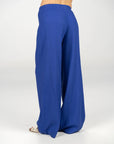PANTALONE CHLOE BLU VIOLA