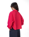 CAMICIA AVA LACCA ROSSO