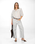 CAMICIA IN MUSSOLA NADINA AGATA GRIGIA