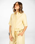 CAMICIA HAZEL GIALLO