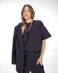 T-SHIRT AMARE BLU NAVY