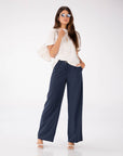 T-SHIRT CON SPALLINE KAFKA BIANCO