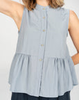 TOP CAMICIA MAYA SKY