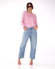 T-SHIRT BINARIO ROSA
