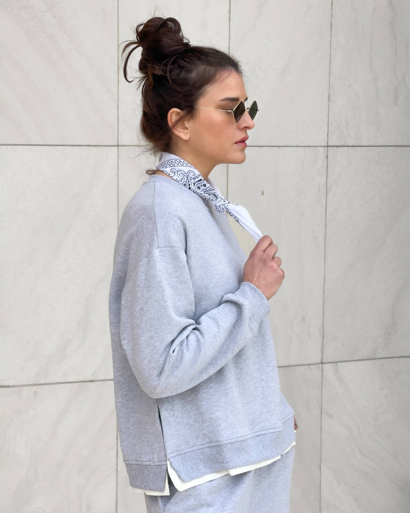 FELPA KENSIT GRIGIO