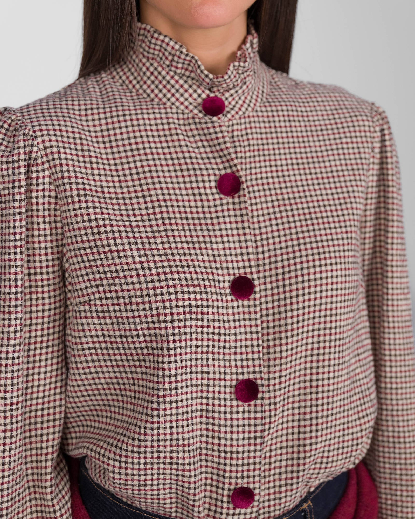 CAMICIA PENNYLANE BORDEAUX