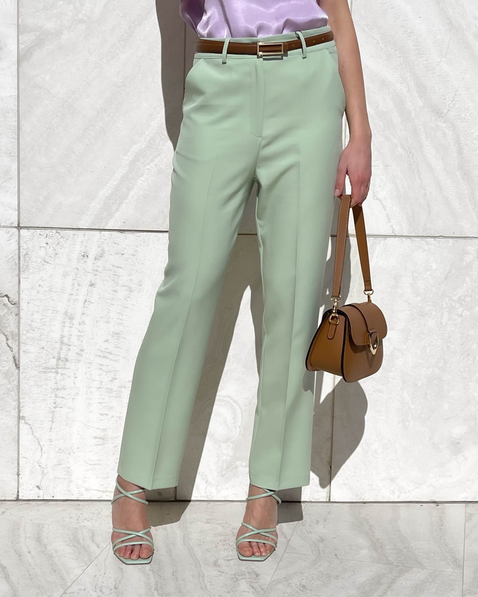 PANTALONE BETA VERDE ACQUA