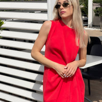 ABITO NATALIE ROSSO