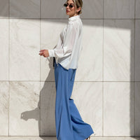 BLUSA IN GEORGETTE EUDORA PANNA