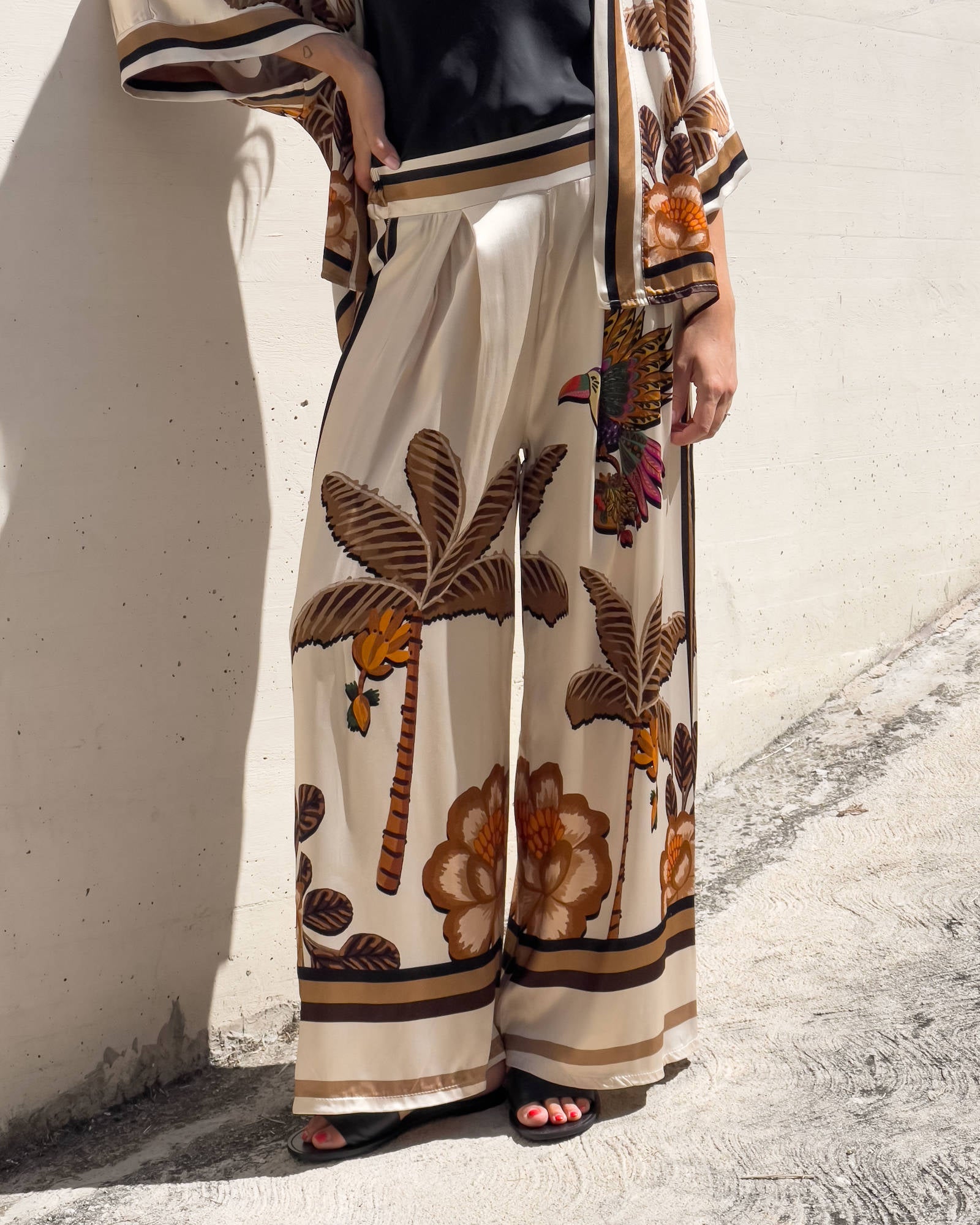PANTALONE PALM BUTTER