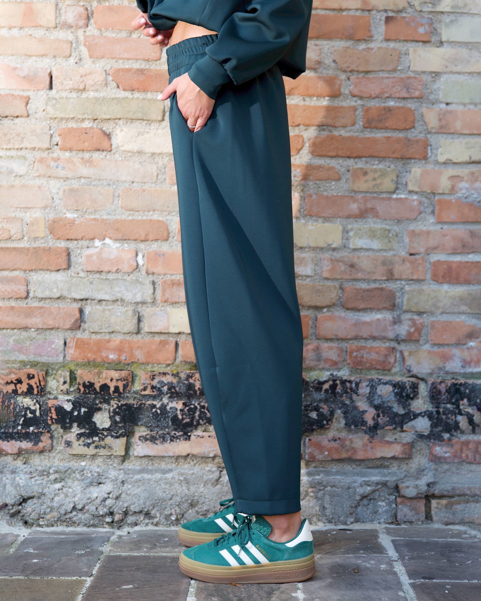 PANTALONE LIAM NEOPRENE VERDE SCURO