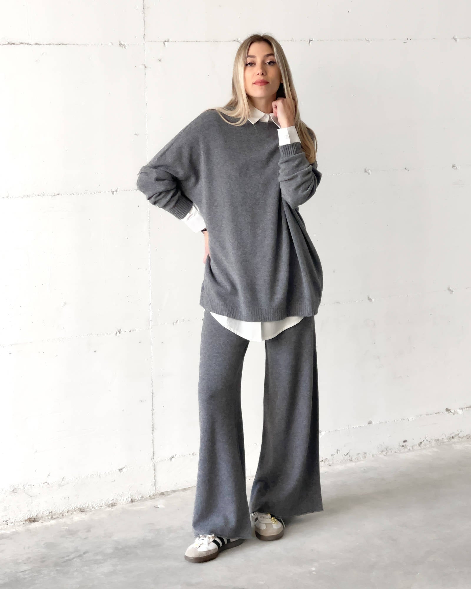 PANTALONE JOHANNAH GRIGIO