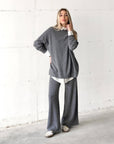 PANTALONE JOHANNAH GRIGIO