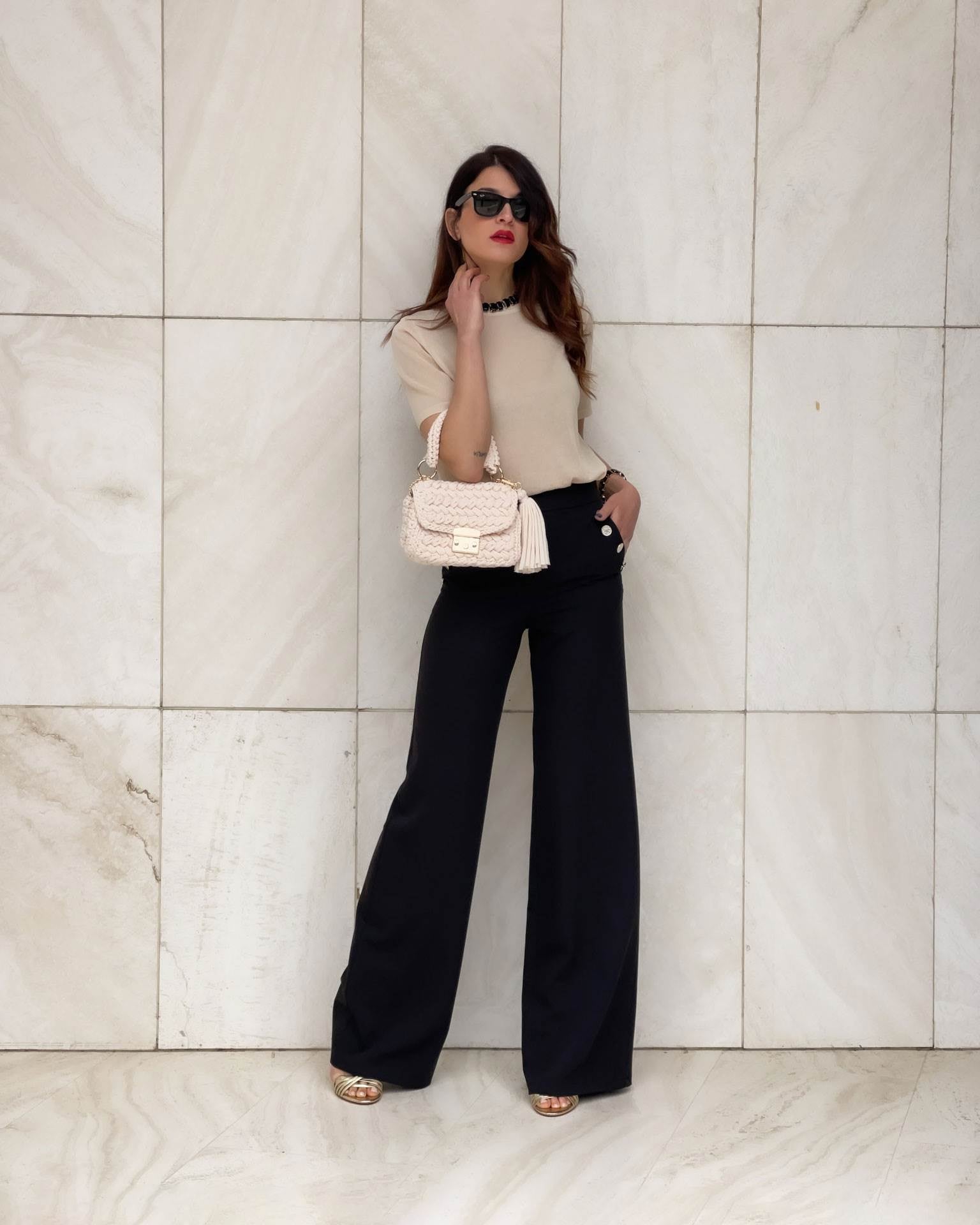 PANTALONE MARLENE NERO