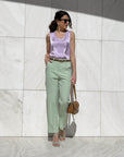 PANTALONE BETA VERDE ACQUA