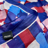 FOULARD EVORA BLU