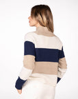 PULL CASHMERE BLEND RAQUEL BLU PANNA