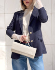 POCHETTE IN PELLE CASSIDY PANNA