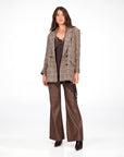 GIACCA CAPPOTTO CHECK OVER ALPINO
