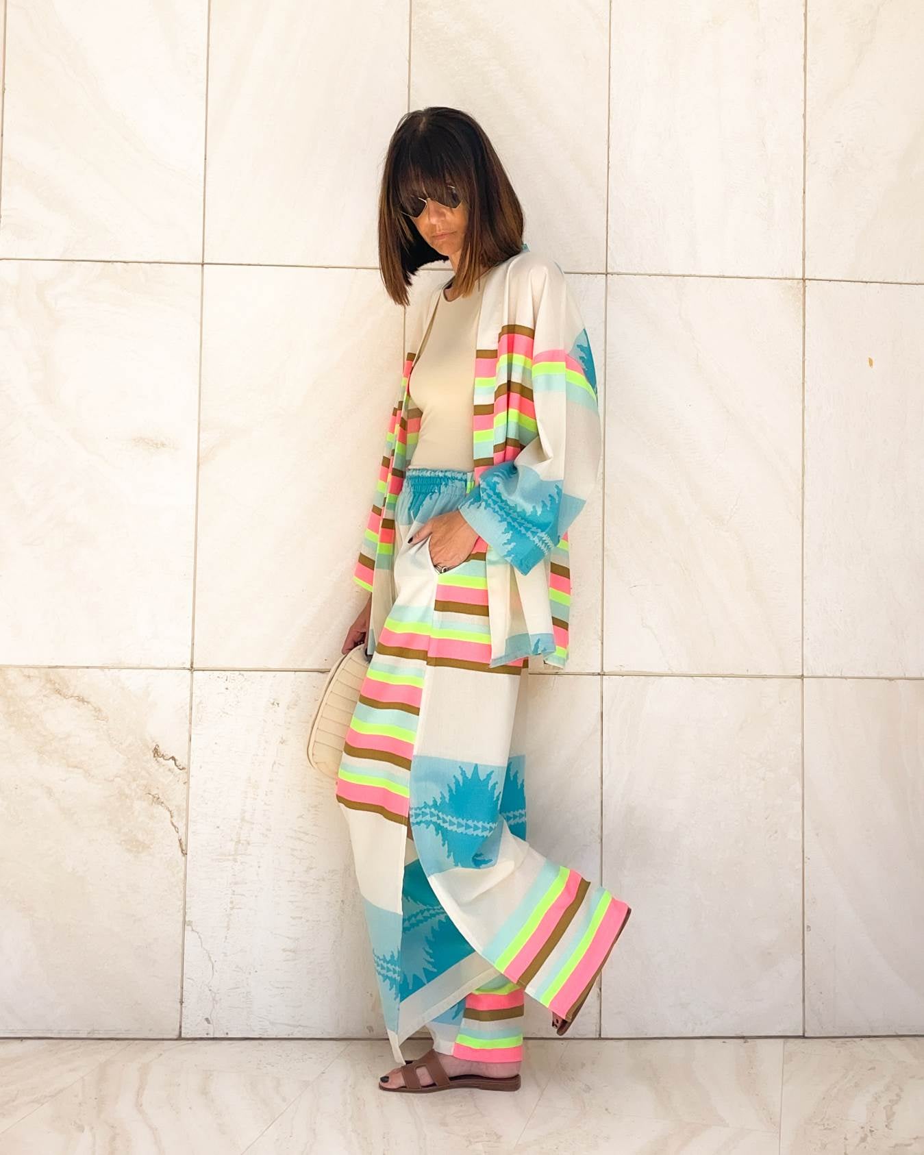 KIMONO AZTECO FLUO