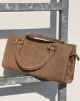 BORSA IN PELLE CELINA TAUPE