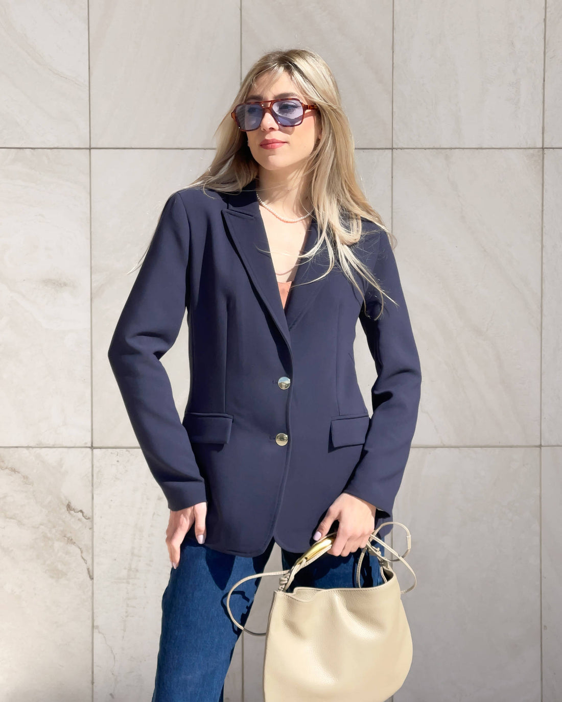 GIACCA ESTELLE BLU