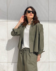 CAMICIA ABU VERDE COLONIALE