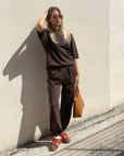 PANTALONE JOGGER AMBER CHOCO