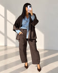 PANTALONE CARGO ALBIN CHOCO