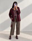 CARDIGAN ASTORIA BORDEAUX