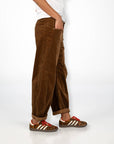 PANTALONE VELLUTO IRISH CACAO