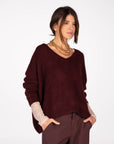 PULL NICOL BORDEAUX