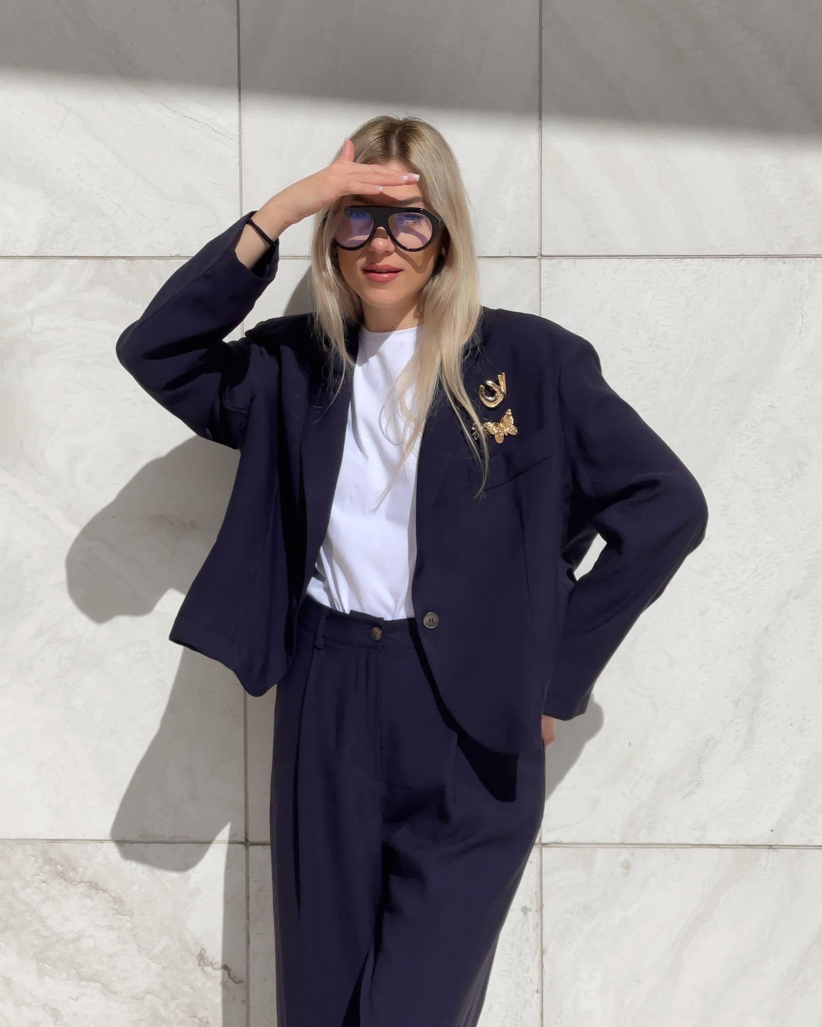 PANTALONE MEDLEY BLU