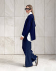 PULL KIARA IN VISCOSA CALDA BLU
