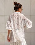 CAMICIA VIVIAN POIS PANNA