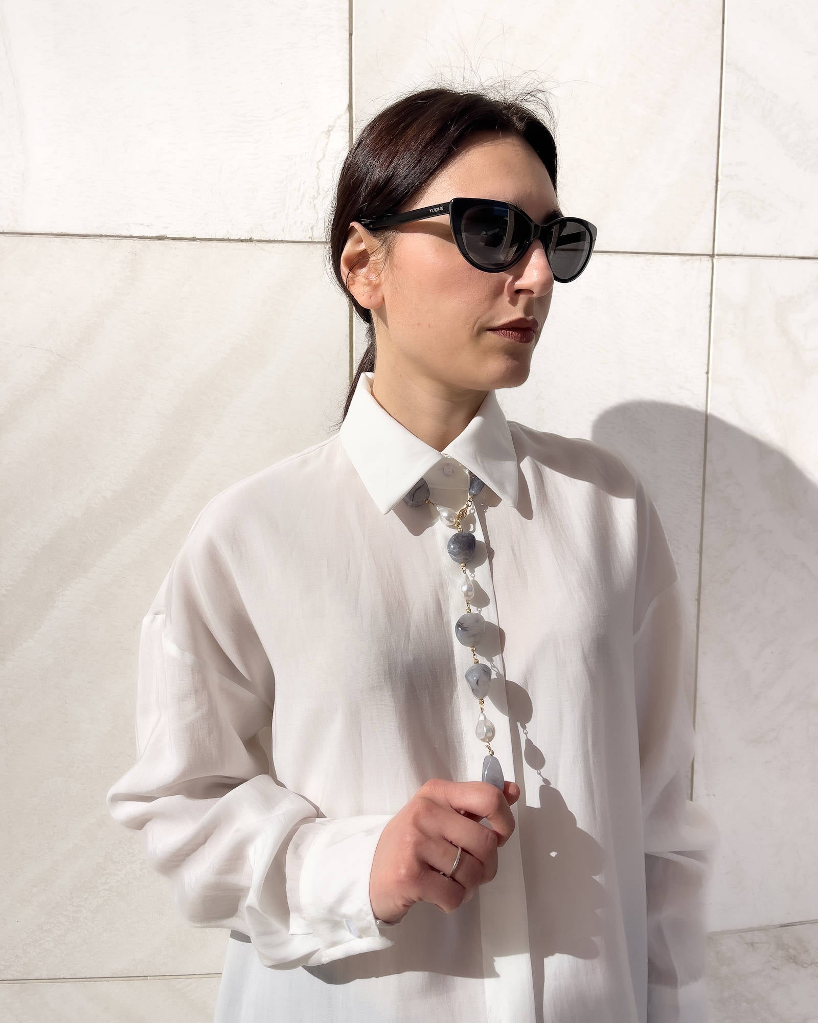 COLLANA ALMADA GRIGIO