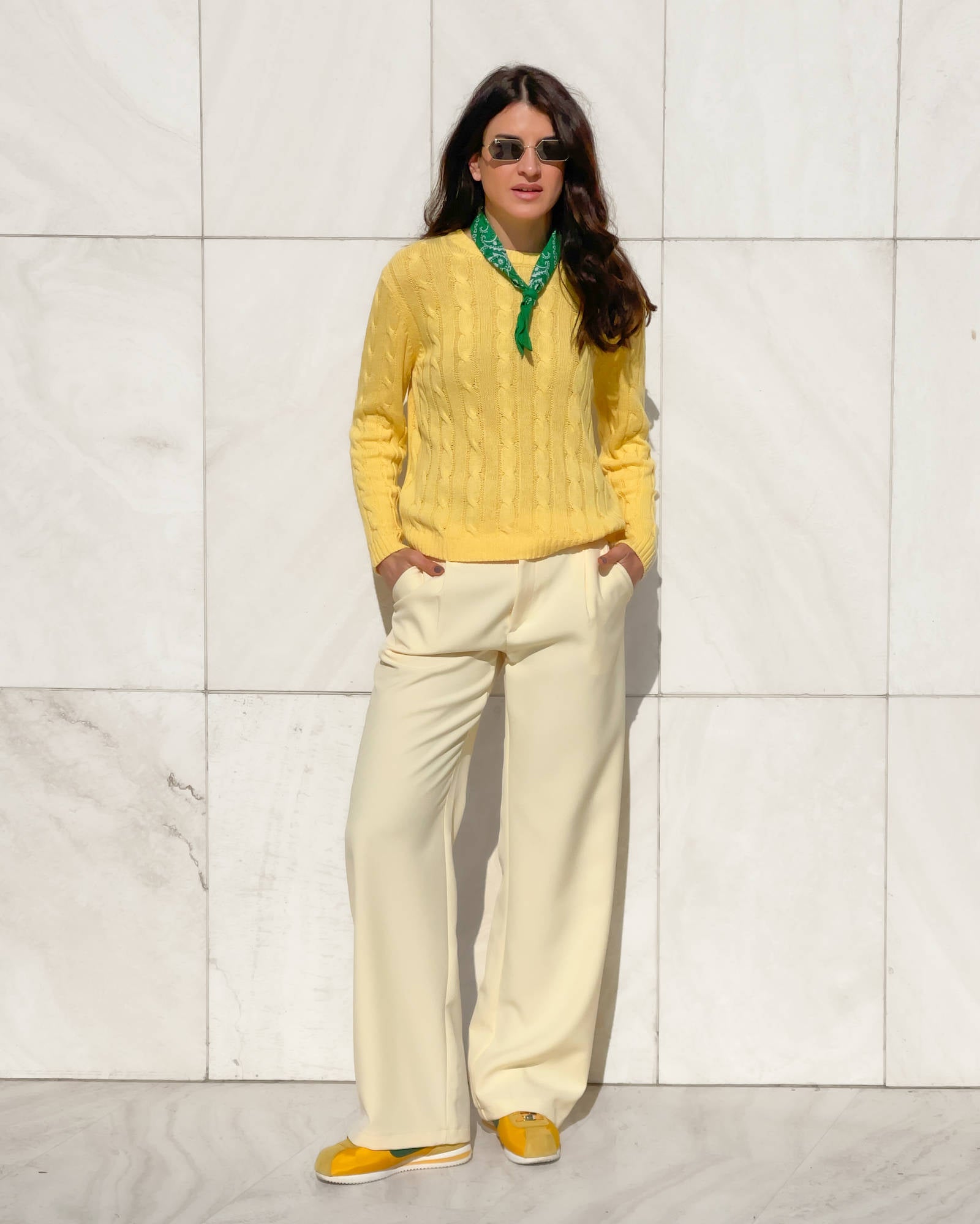 PULL A TRECCE ARIEL GIALLO