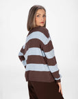 PULL A RIGHE MEGGY CHOCO CELESTE