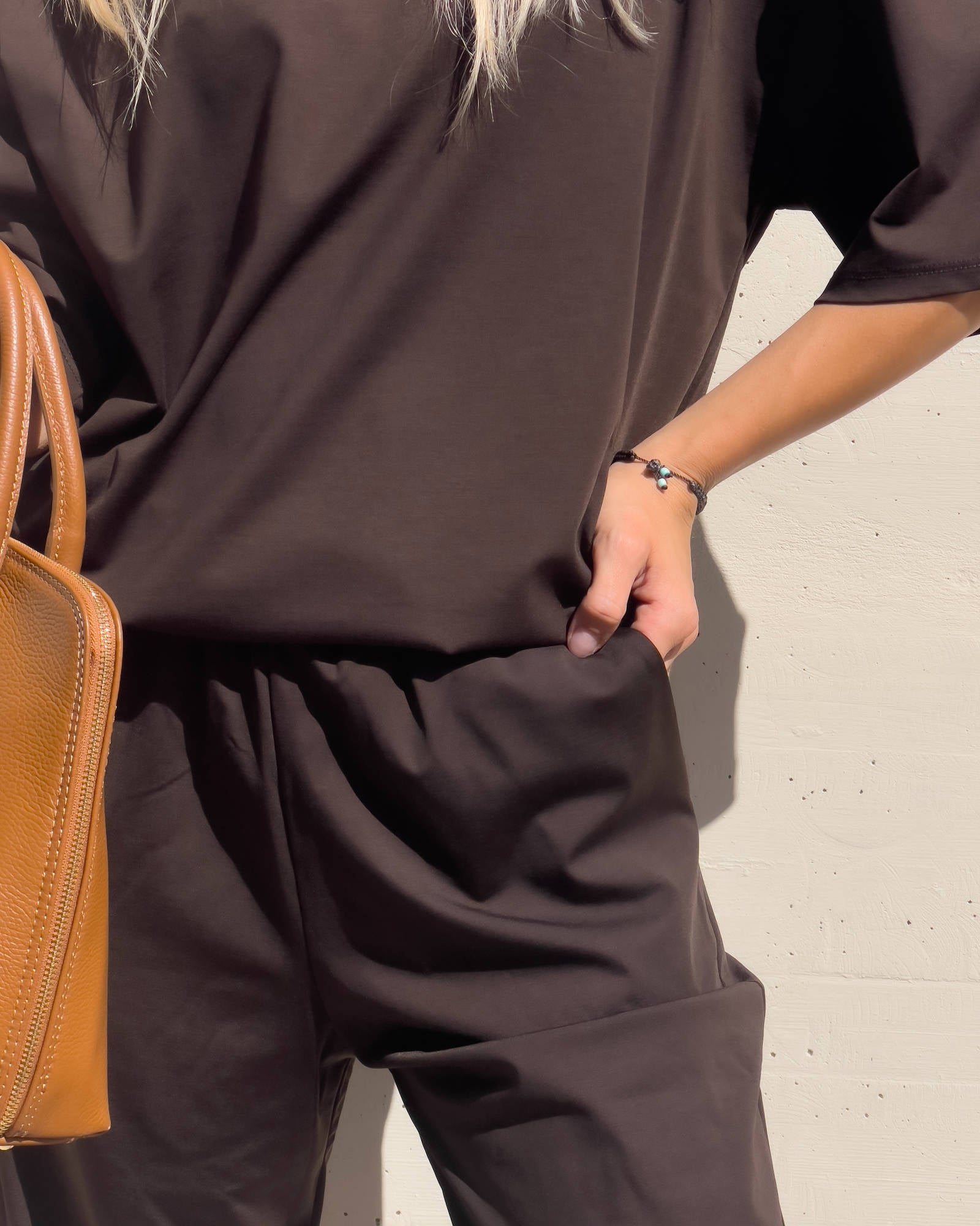 PANTALONE JOGGER AMBER CHOCO