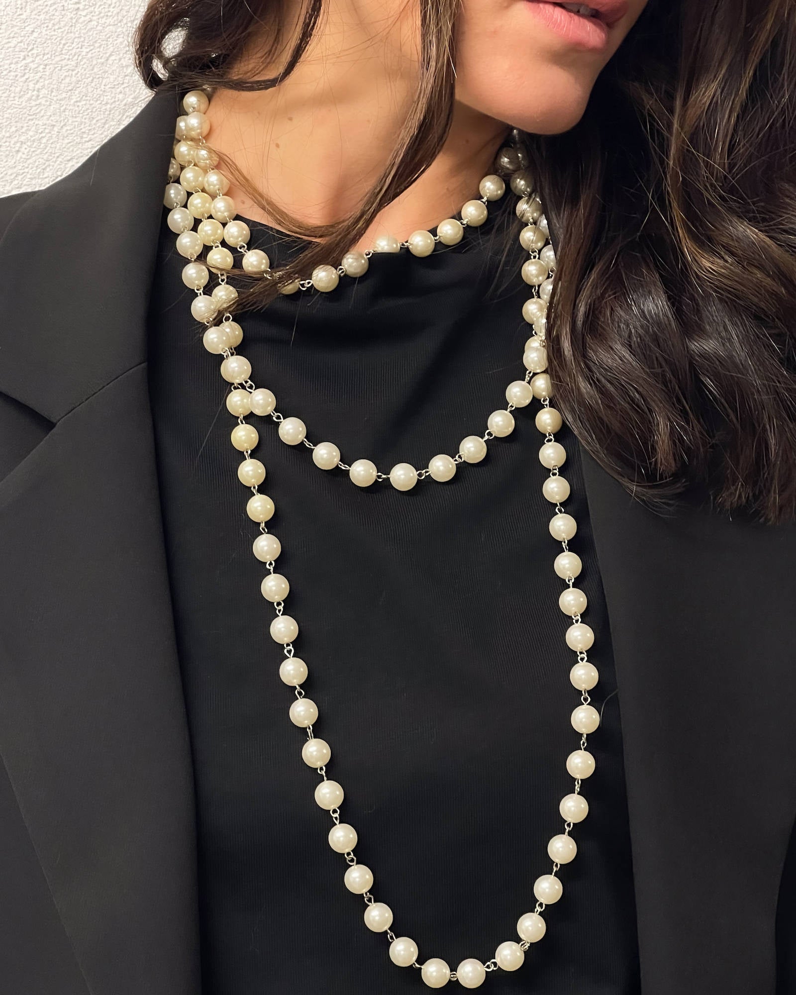 COLLANA PERLE SHARON CDF CREMA