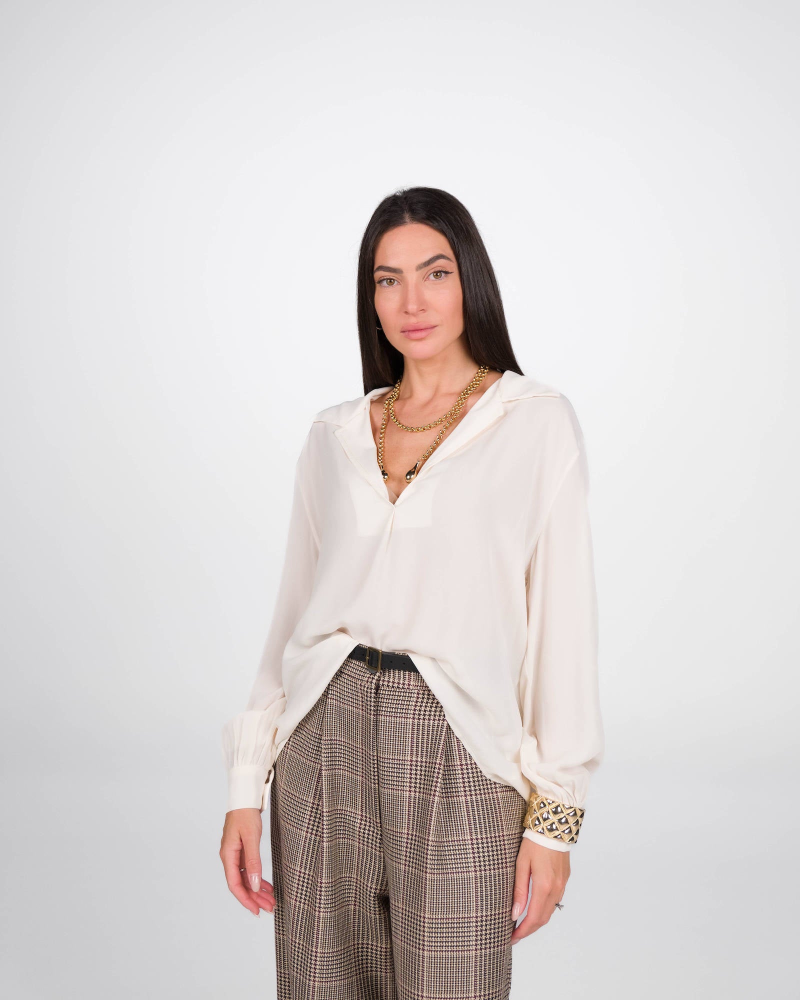 CAMICIA GIGLIO AVORIO