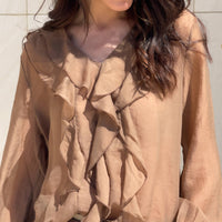 BLUSA ROUCHES OPHELIA CARRUBO