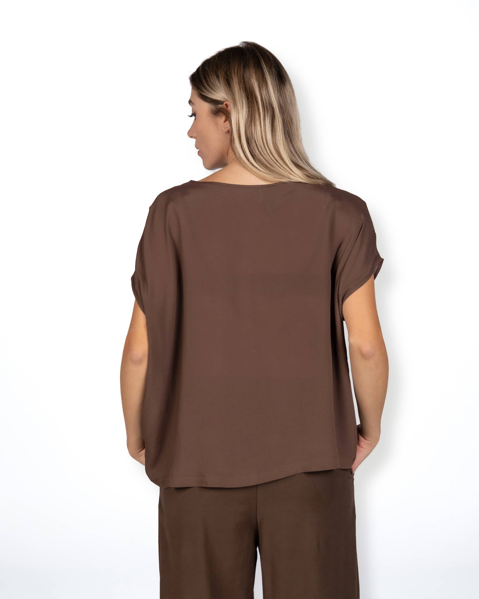 BLUSA GIGLIO CHOCO